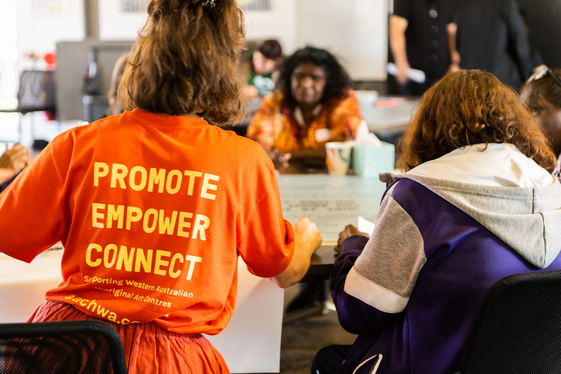 Our Business Forum at the Aboriginal Learning Centre, Geraldton TAFE, 2022.  Photographer: Dragonfly Media.