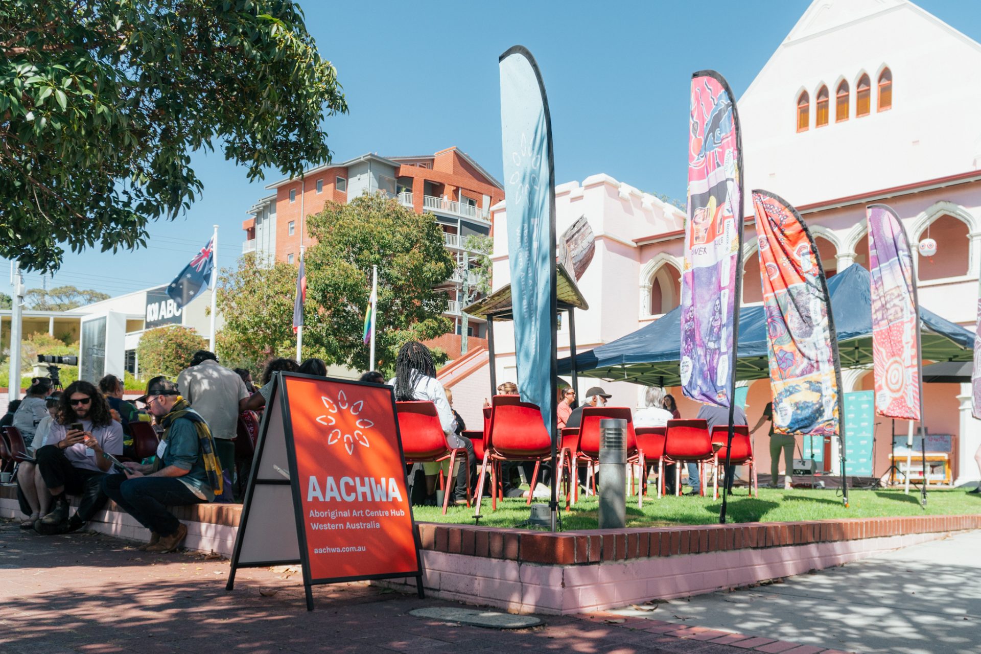 Our Business: Aboriginal Art Centre Forum, Goomburrup (Bunbury), 2024. Photo: Jason Haji-Ali.