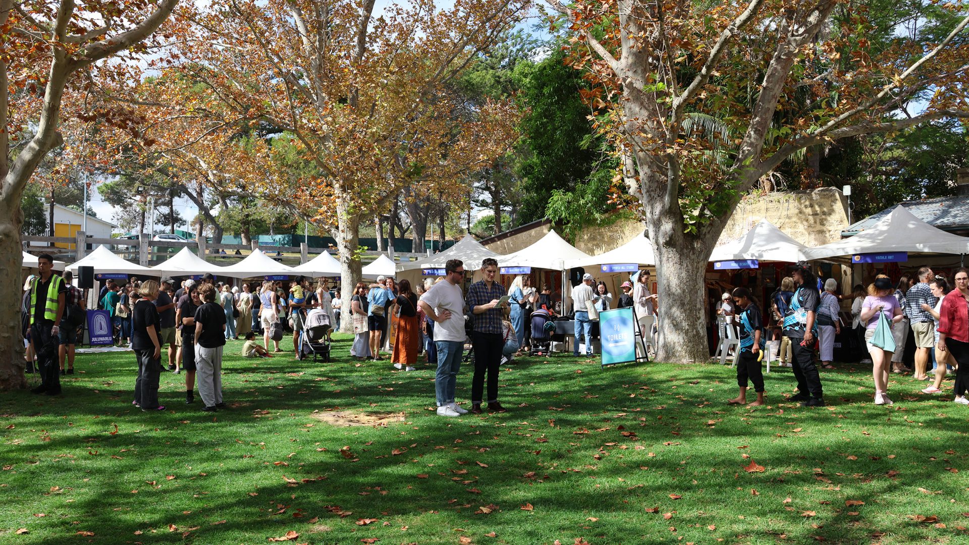 Revealed art market at Fremantle Arts Centre, Walyalup (Fremantle), 2024. 