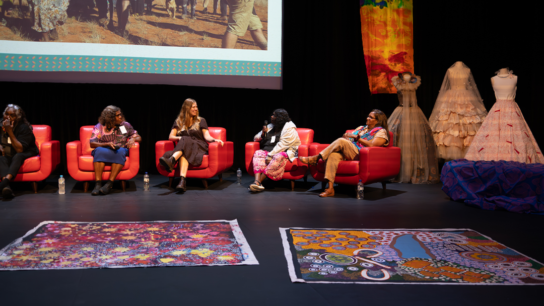 Our Business: Aboriginal Art Centre Forum, Goomburrup (Bunbury), 2024. Photo: Robyn Jean