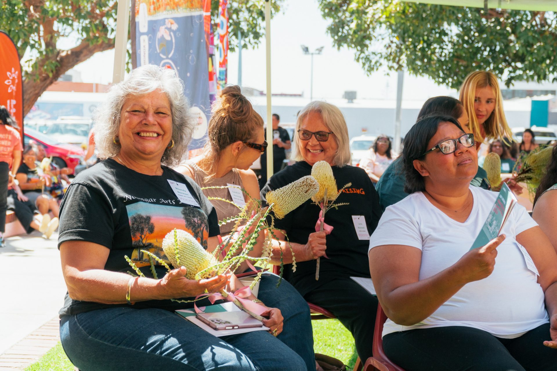 Our Business: Aboriginal Art Centre Forum, Goomburrup (Bunbury), 2024. Photo: Jason Haji-Ali.