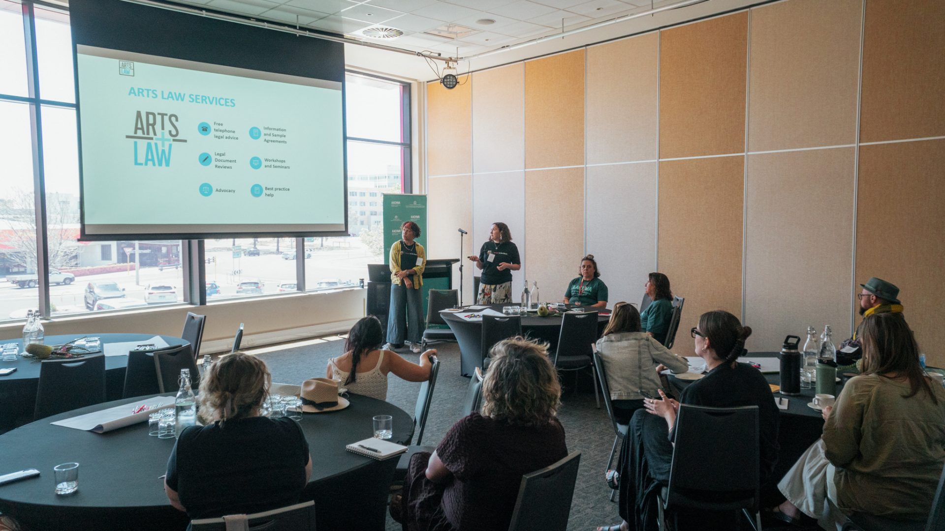 Our Business: Aboriginal Art Centre Forum, Goomburrup (Bunbury), 2024. Photo: Jason Haji-Ali.