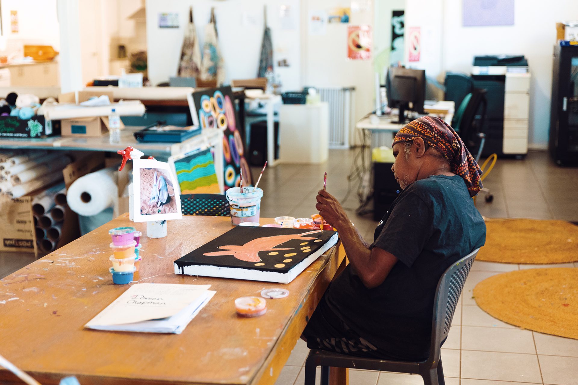 Doreen Chapman, Spinifex Hill Studio, courtesy of Spinifex Hill Studio. 